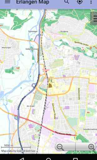 Erlangen Offline City Map 1