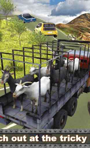 Farm Animal Transporter Truck Simulator 2017 3