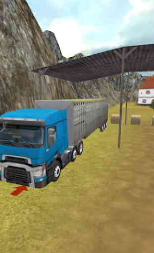 Farm Truck 3D: Cow Transport 3