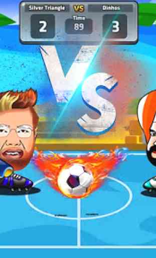 Football Game-Head Soccer 2 ; 3D Football Strike 3