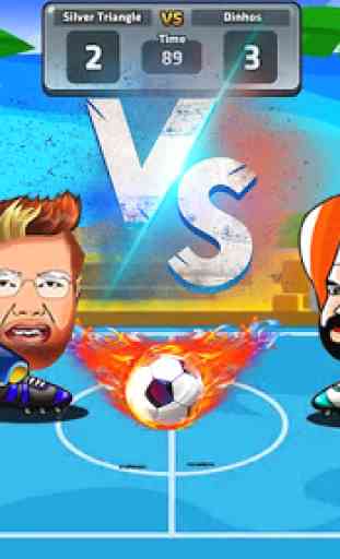 Football Game-Head Soccer 2 ; 3D Football Strike 4