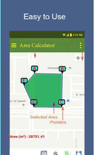 Gps Area Measurement & Calculator - Measuring App 3