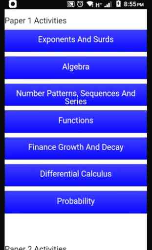 Grade 12 Mathematics Mobile Application 2