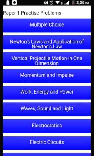 Grade 12 Physical Sciences Mobile Application 3