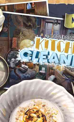 Hidden Objects Kitchen Cleaning Game 1