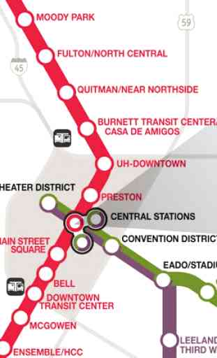 Houston Metro Map 2