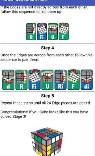 How To Solve 4x4 Rubik's Cube 4