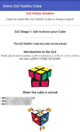 How To Solve a Rubik's Cube 2x2 2