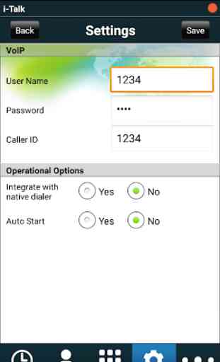 i-Talk Itel Mobile Dialer Voip 2