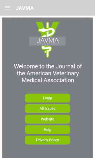 JAVMA: Journal of the American Veterinary Medical 1