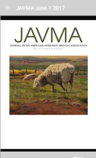 JAVMA: Journal of the American Veterinary Medical 3