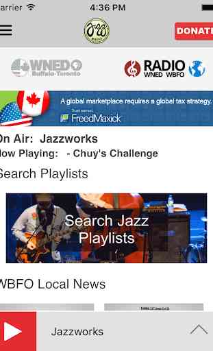 JazzWorks Public Radio App 2