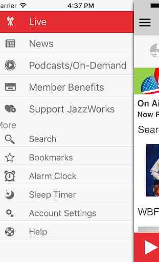 JazzWorks Public Radio App 3