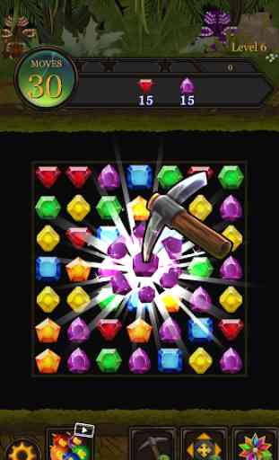 Jewels Jungle Pop : Match3 Gem Crush Puzzle 4