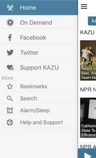 KAZU Public Radio App 3