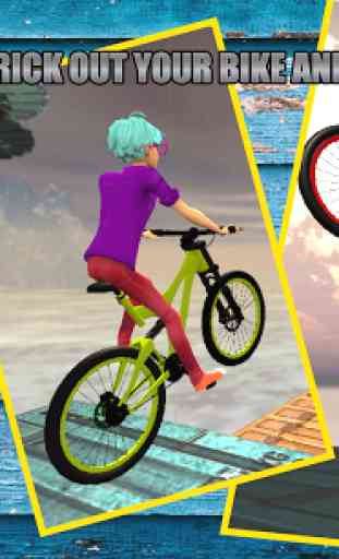 Lady Bug BMX Stunts: Miraculous Lady Games 1