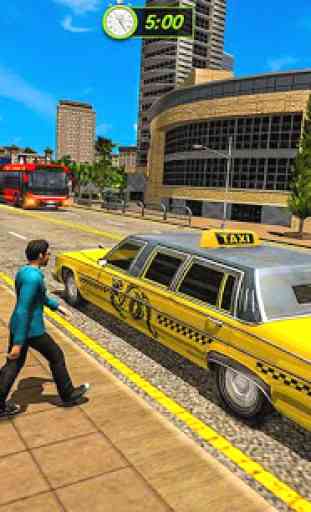 Limo Taxi Driver Simulator : City Car Driving Game 1