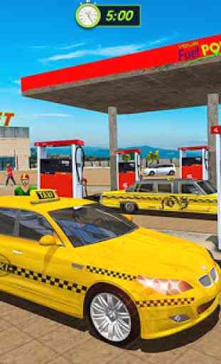 Limo Taxi Driver Simulator : City Car Driving Game 2