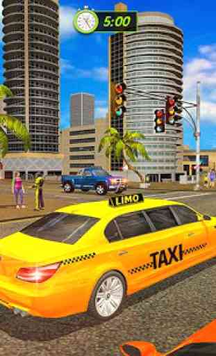Limo Taxi Driver Simulator : City Car Driving Game 4