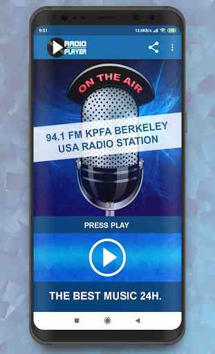 Live 94.1 FM KPFA Berkeley USA Radio Station 1