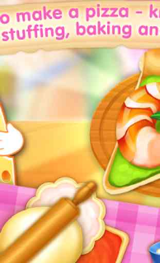 Making Pizza for Kids, Toddlers - Educational Game 4