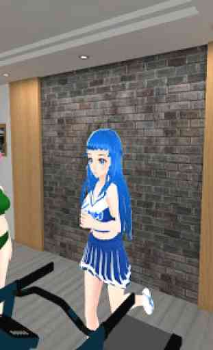 Miku Sakune Anime Girlfriend MMD Multiplayer 4