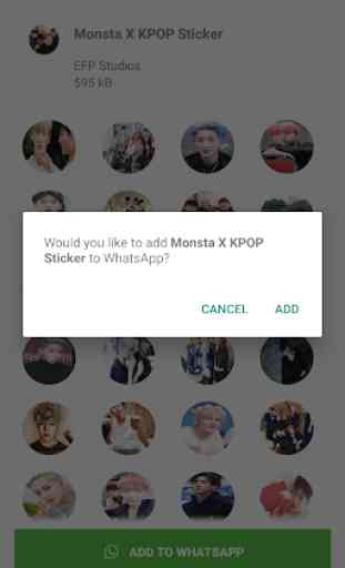 Monsta X Sticker for WhatsApp - WAStickerApps KPOP 3