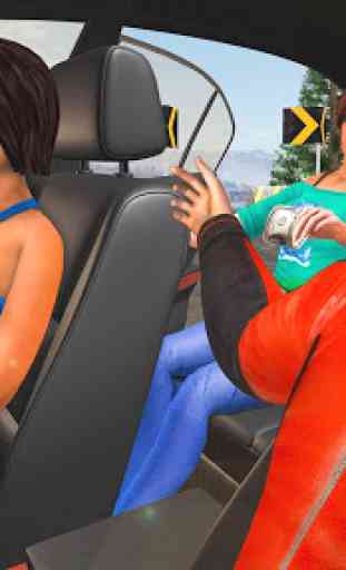Mountain Taxi Driver: Driving 3D Games 4