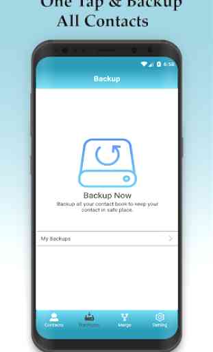 My Contacts Backup - Merge, Save, Restore & Share 2