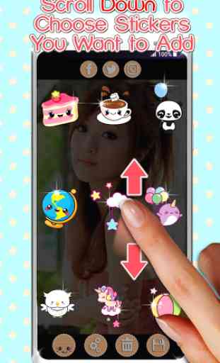 My Kawaii Photo Editor ➯ Stickers for Pictures 3
