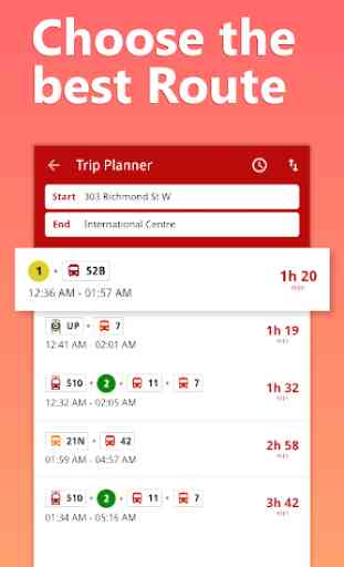 My TTC - Toronto Transit Bus, Subway Tracker 3