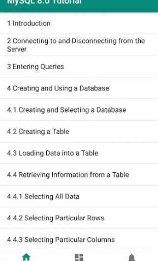 MySQL 8.0 Tutorial - Free Offline Learning App 1