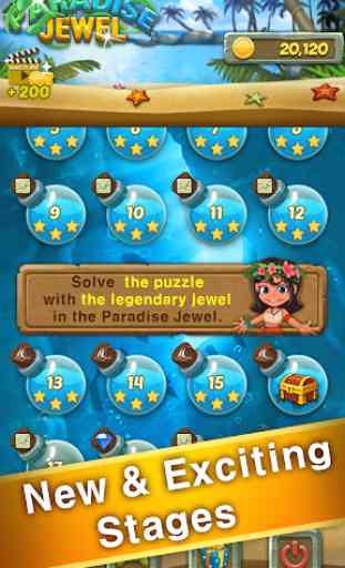 Paradise Jewel: Match 3 Puzzle 2