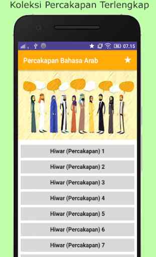 Percakapan Bahasa Arab Lengkap 1