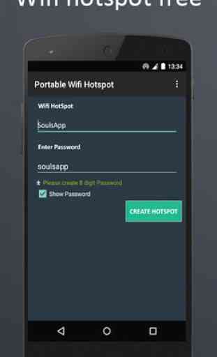 Portable WiFi Hotspot : WiFi Tether 1