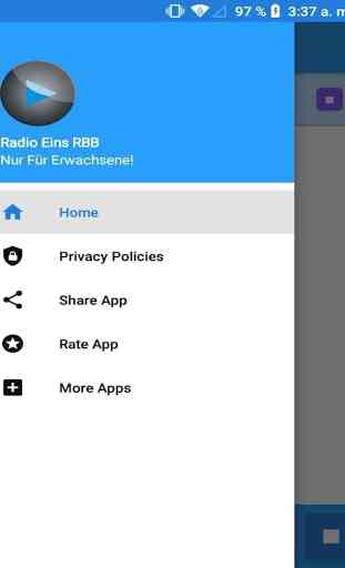 Radio Eins RBB App FM DE Free Online 2