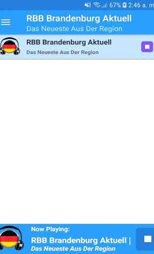 RBB Brandenburg Aktuell Radio App FM DE Free 1