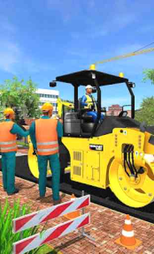 Road Construction Sim Operating Heavy  Machinery 1