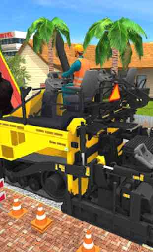 Road Construction Sim Operating Heavy  Machinery 2