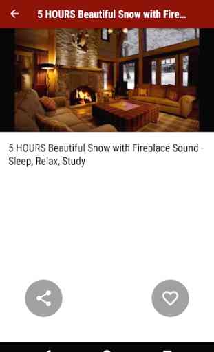 Romantic Fireplace - Ambient Fire Sounds Free 4