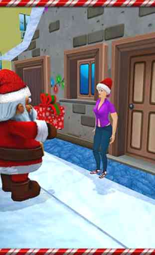 Santa Christmas Moto Gift Delivery Game 3