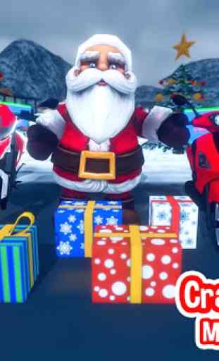 Santa Christmas Moto Gift Delivery Game 4