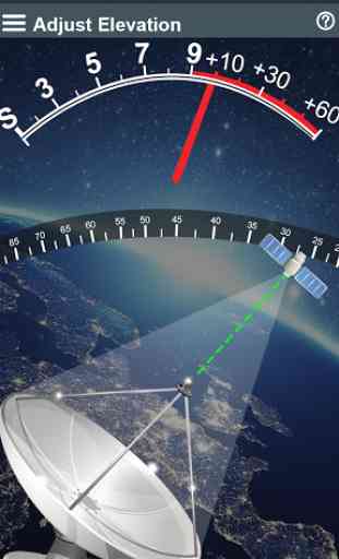 Satellite Finder(Geo Area Calculator) Dish Pointer 1
