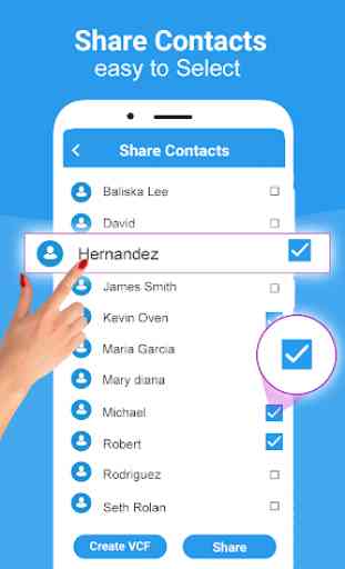 Share Contacts: Transfer Contact & Sharing 3