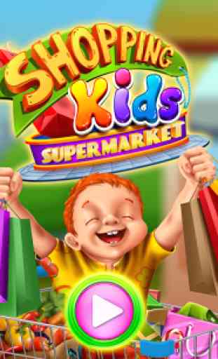 Shopping Game Kids Supermarket - Shopping List 1