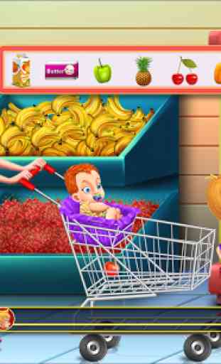 Shopping Game Kids Supermarket - Shopping List 2