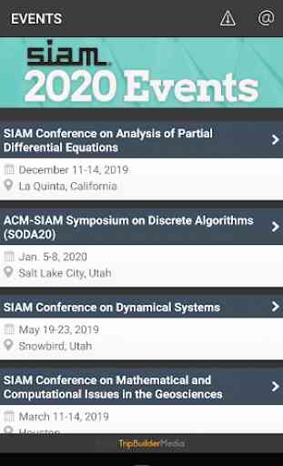 SIAM 2019 Conferences 2