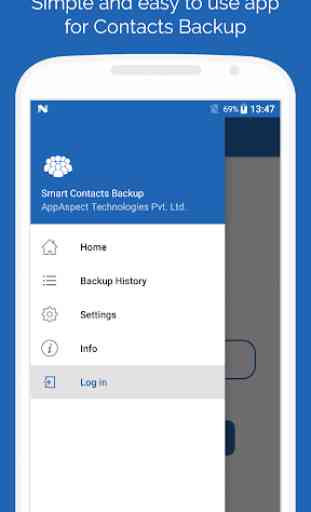 Smart Contacts Backup - (My Contacts Backup) 2