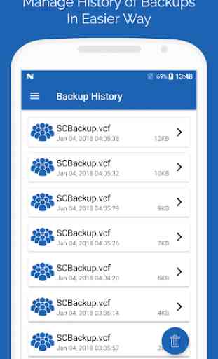Smart Contacts Backup - (My Contacts Backup) 4