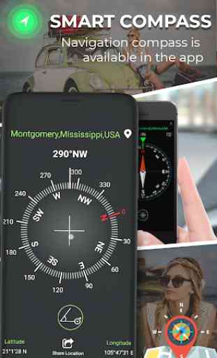 Smart GPS Compass Map for Android 1